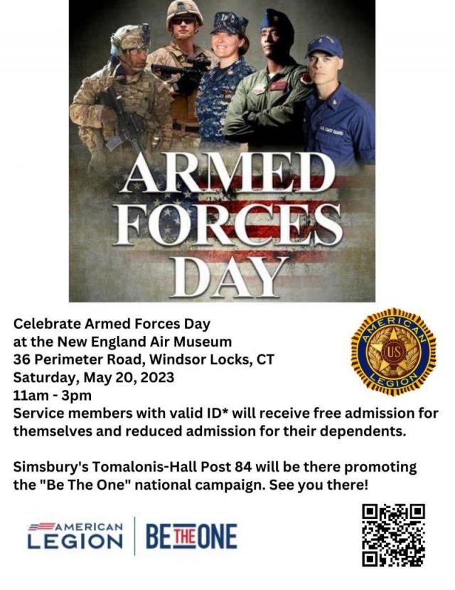 American Legion Partnership for Armed Forces Day – New England Air