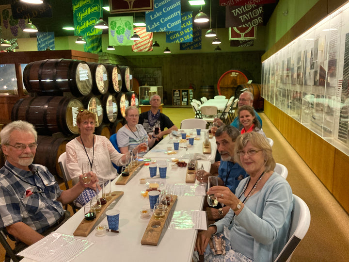 Man wearing swim cap and smart swim goggles
