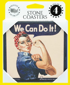 Rosie The Riveter Poster Magnet